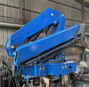 Ascenseur 6 tonnes 8 tonnes <span class=keywords><strong>grue</strong></span> à flèche hydraulique <span class=keywords><strong>grue</strong></span> montée sur <span class=keywords><strong>bras</strong></span> pliant avec télécommande - Product Image 3