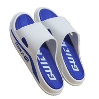 Sandales d'été respirantes imprimées pour hommes, tendance, à une bride, style sport, pour dortoirs
