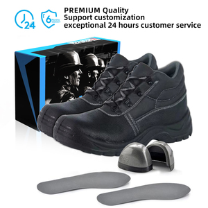 Vaultex New Arrival PU Bottom Foot protection <strong>Safty</strong> <strong>Shoes</strong> Cowhide Surface Security <strong>Shoes</strong> Industrial Construction Safety <strong>Shoes</strong> - Product Image 2