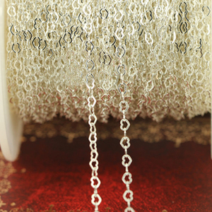 Csja — chaîne en cœur rempli or GC014 14 14K, marteau plat de 2.8mm, pour extensions de pieds, vente en gros, modèle inachevé - Product Image 4