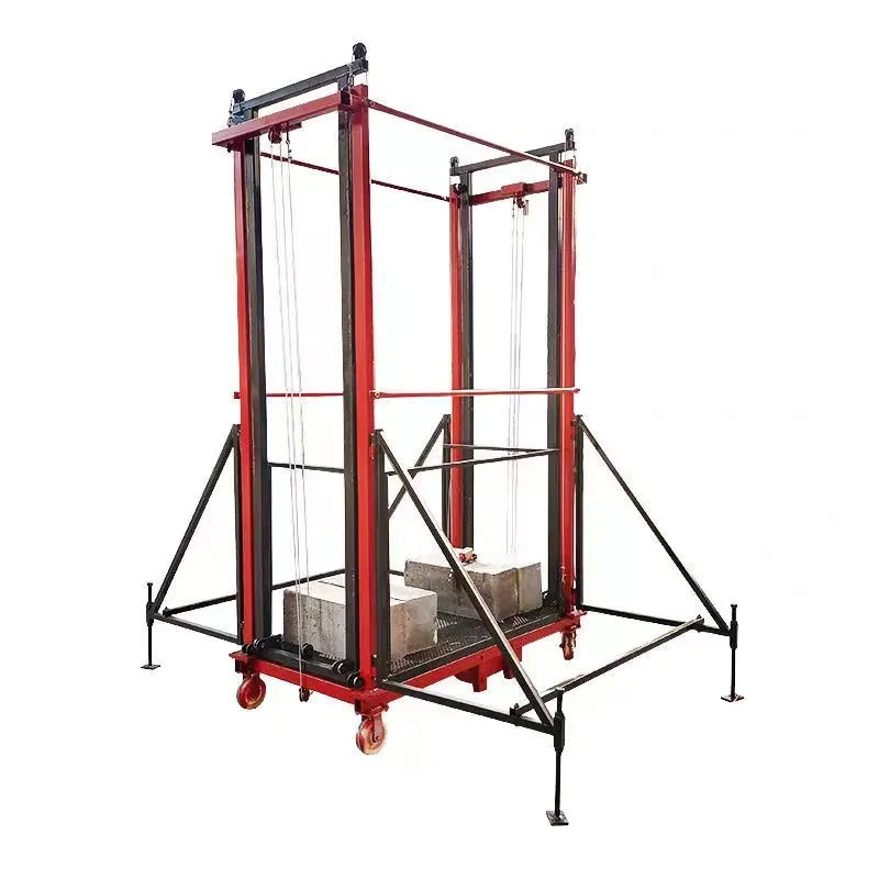 Portable Electric Ladder Lifting Scaffold Mobile Electric Scaffolding Lift Tables for Construction