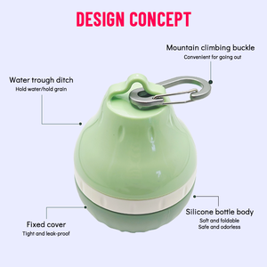 Bouteille d'eau portable pour animaux de compagnie, gobelet à eau pour chien, distributeur d'eau de voyage en plein air pour la randonnée et la marche - Product Image 6