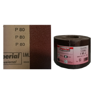 Paño abrasivo 'IMJ' Grano 100 Rollo MM 120x25 MT para herramienta de torneado - Product Image 2