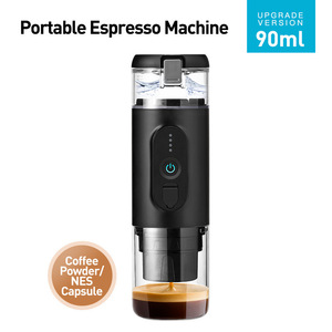 Machine à expresso portable à chauffage manuel pour voiture et utilisation en extérieur, compatible Nespresso, cafetière de voyage - Product Image 5