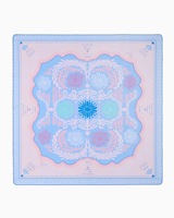 Tapis de jeu de Mahjong américain imprimé étoile de David Dove, antidérapant en caoutchouc, couverture carrée pour table de Mahjong