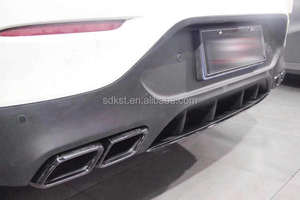 GLC63S diffusore posteriore tubo di scarico per Mercedes-Benz <span class=keywords><strong>GLC</strong></span> coupe X253 2015-2019 GLC63 - Product Image 5