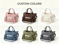 Sac de transport pour animaux de compagnie détachable et imperméable avec base en PC résistante aux chocs, fenêtre en maille, 6 poches de rangement, personnalisable OEM ODM