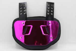 YOUNGSON Nouveau produit : Cage intégrale chromée personnalisable (couleur/logo) pour gardien de but de hockey sur glace, avec plaque dorsale pour joueurs de football américain - Product Image 2