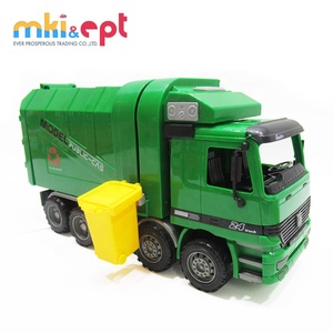 Modellino di <span class=keywords><strong>Camion</strong></span> della <span class=keywords><strong>Spazzatura</strong></span> a Frizione EPT Toys con Bidoni della <span class=keywords><strong>Spazzatura</strong></span> - Product Image 3