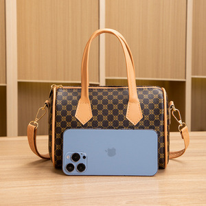 Nuove Borse alla Moda con Stampe Trendy, Borsa a Tracolla di Lusso in Pelle PU, Borsa Boston a Forma di Cuscino, Borse a Spalla per <span class=keywords><strong>Donne</strong></span> - Product Image 4