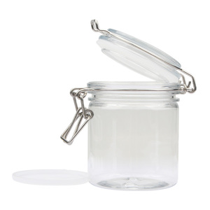ขวดพลาสติกใส PET ขนาด 300 มล. 10 ออนซ์ ปิดผนึก ปลอดสาร BPA สำหรับใส่ขนมหวาน - Product Image 5