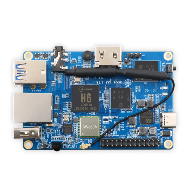 Nieuwste Oranje Pi 3 Lts Development Board Allwinner H6 Open-Source Single-Board Computer Smart Home Ai Deep Learning Domeinen