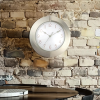 Infinity Time Vente en gros Horloge murale au design moderne et antique de 11 pouces Horloge décorative personnalisée Horloges murales pour bureau à domicile