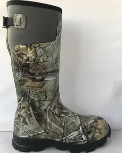800G Thinsulate Men Neoprene Hunting Boots Waterproof Camouflage