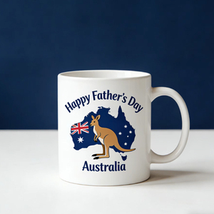 Mug en céramique personnalisé avec impression de logo photo, thème Opéra, 11oz, souvenir d'Australie, cadeau Fête des Pères - Product Image 3