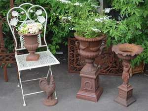 Planteur de fleur d'antiquité de fonte/planteur de fonte usine - Product Image 4