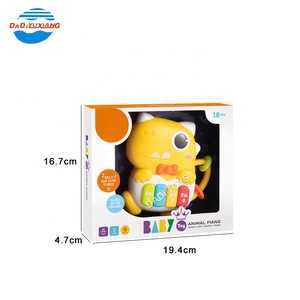 Juguete Montessori Baby Dino เปียโนแมวสำหรับเด็กทารกที่มีแสงและเสียง-การเรียนรู้และพัฒนาการสำหรับเด็กทารก0-12เดือน - Product Image 6