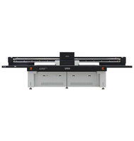 Nouvelle machine d'impression jet d'encre industrielle HC-2513, imprimante UV à plat haute vitesse, encre UV semi-automatique avec tête d'impression Ricoh