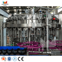 Usine complète 3000BPH 5000BPH 12000BPH PET boissons gazeuses en bouteille eau pétillante machine d'emballage prix de vente