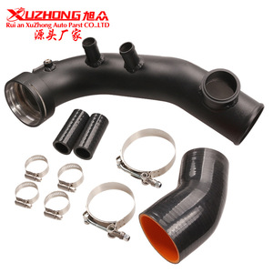 ชุดท่อไอดี Xuzhong สำหรับ BMW N54 E88 E90 อลูมิเนียมอัลลอย พร้อมแคลมป์ อุปกรณ์อัพเกรด - Product Image 1