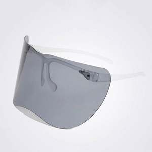 Gafas de Sol Deportivas Personalizadas con Logotipo al por Mayor, Gafas de Sol Transparentes Extra Grandes de una Sola Pieza sin Montura, Resistentes al Viento, para Hombre y Mujer - Product Image 3