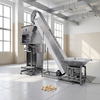 Machine de pesage et de remplissage de granulés de céréales 25 kg, Ensacheuses d'engrais agricoles 8 kg, Distributeur de granulés de détergent nettoyant 15 kg