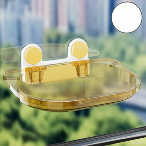 Hamaca de plástico duradero para ventana de gato, supersucción, ventana de PP, cama para gato, ventana montada en la pared, nido de hamaca para gato - Product Image 3