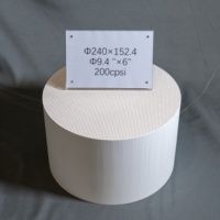 240*152.4 fornitura di fabbrica Diesel filtro antiparticolato Cordierite a nido d'ape ceramica DPF