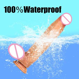 Женский мастурбатор Анальная пробка с присосками реалистичный очень длинный имитационный пенис большой cocl фаллоимитатор для женщин геи - Product Image 5