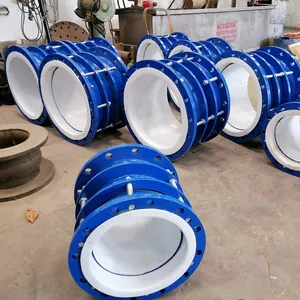 Factory price larger diameter double flange universal dismantling saddle repairing joint