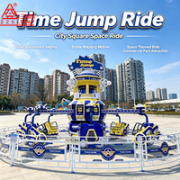 Manège de saut électrique pour parc d'attractions TIME JUMP, utilisation intérieure/extérieure, capacité >500 kg, jeux pour enfants et parcs de trampolines