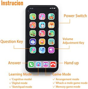 Ept giáo dục đồ chơi pin hoạt động âm nhạc điện thoại di động cho trẻ em 2-4 năm trẻ em học tập - Product Image 2