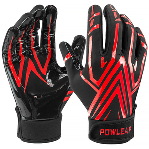 Haute Qualité Date Personnalisé Meilleur <span class=keywords><strong>Football</strong></span> Récepteur <span class=keywords><strong>Gants</strong></span> Antidérapant Sticky Grip Hommes Femmes Récepteur <span class=keywords><strong>Gants</strong></span> Fournisseur - Product Image 2