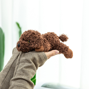 Phổ biến sang trọng động vật búp bê con chó con sang trọng móc khóa bông sang trọng Ba lô mặt dây chuyền đồ chơi móc khóa quà tặng - Product Image 3