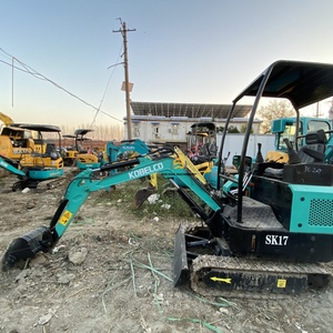 รถขุดไฮดรอลิกแบบตีนตะขาบ Kobelco SK17 มือสองจากญี่ปุ่น ขนาด 17 ตัน คุณภาพสูง เหมาะสำหรับงานขุดดินขนาดเล็กในครัวเรือน และงานจัดสวน - Product Image 1