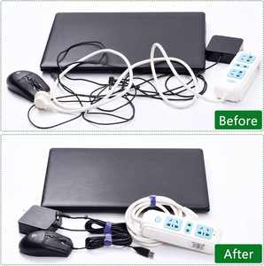 Cintas de Sujeción de Cables de Nailon Reutilizables, Autoadhesivas, de Doble Cara, Impermeables, Coloridas, en Tamaños Personalizados - Product Image 4