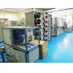 Factory direct supply optical fiber ribbon production line with 6 or 8 fibers for multi core optic fiber cable