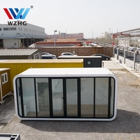 Capsule de Maison Commerciale, Capsules d'Hébergement Modulaires Préfabriquées, Bureaux et Pods de Nuit