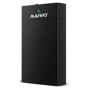 Free Stock USB 3.0 to <strong>3.5</strong> Inch SATA HDD <strong>Enclosure</strong> with Slide Cover Plastic External Hard Drive Case - Product Image 5