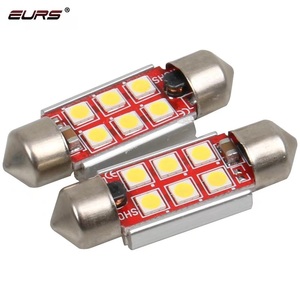 CANBUS 12V 5W Auto LED Ampoule Nouvelle Lampe de Lecture Intérieure Festoon 6SMD 3030 31mm 36mm 39mm 41mm Voiture Toit Dôme Lumières C5W <span class=keywords><strong>C10W</strong></span> - Product Image 2