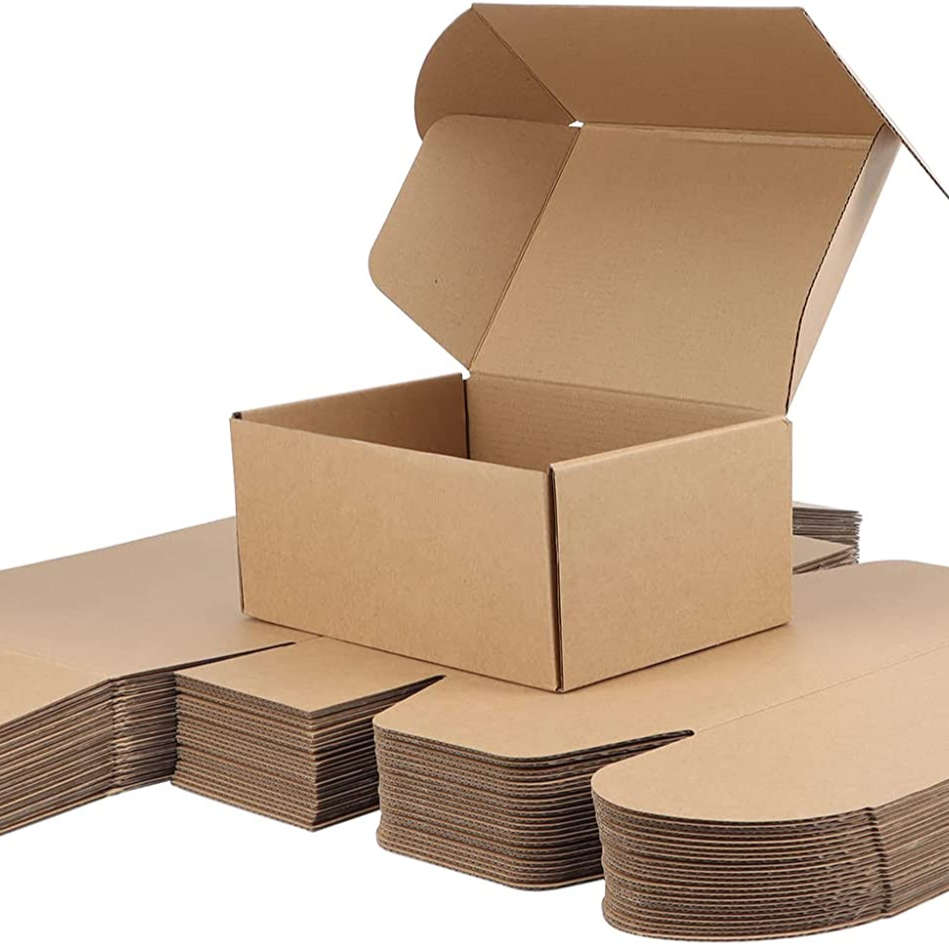 brown corrugated cardboard mailer box show wholesale packaging