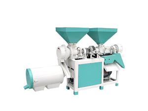 Machine à décortiquer et à moudre le maïs BAILONG DNM-3B, capacité 500 kg/h, équipement multifonctionnel de dégermination et de calibrage à rouleaux en émeri - Product Image 2