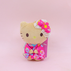 Vente en gros de poupées en peluche de la série Sakura Kimono Matcha KT avec étiquette en papier - Product Image 6