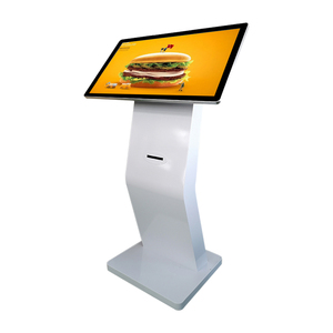 Kiosque à écran tactile Android de 21.5 ''-Affichage de signalisation numérique interactif avec imprimante intégrée, lecteur commercial debout au sol - Product Image 5