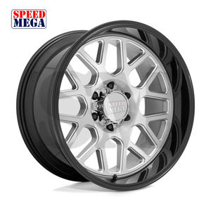 Rines Forjados de 17-26 Pulgadas 5x150 con Borde Negro, Ligeros, de Aleación Resistente, Speedmega GMC Sierra 1500 - Product Image 1