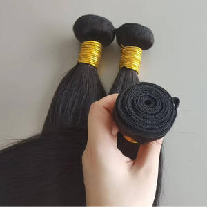 Nouvelle Arrivée - <span class=keywords><strong>Cheveux</strong></span> Humains Brésiliens 9A Véritables, Tissage à la Main, Lisses, <span class=keywords><strong>Cheveux</strong></span> Remy en Paquets pour <span class=keywords><strong>Coiffure</strong></span> Professionnelle en Salon - Product Image 5