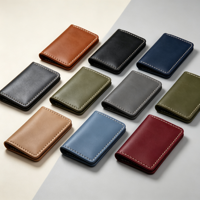 Etui porte-cartes d'identité d'entreprise personnalisé de haute qualité durable en Pu avec protection RFID et logo personnalisé pour hommes ou femmes