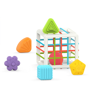 Jouets de tri de formes sensoriels Montessori pour bébés, best-sellers de Huanger - Product Image 1
