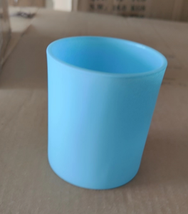 Pot à bougie en verre transparent givré de haute qualité, en gros, 125 ml, 215 ml, 315 ml, avec couvercle en bois de bambou, logo personnalisé accepté - Product Image 4