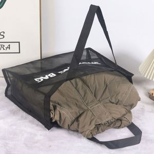 Custom Logo Bulk 5 Pack of Jumbo Grocery Beach Assortment 19" 15" X 6" Tote Mesh <b>Bags</b> Promotion <b>Bag</b> Gift - Product Image 2